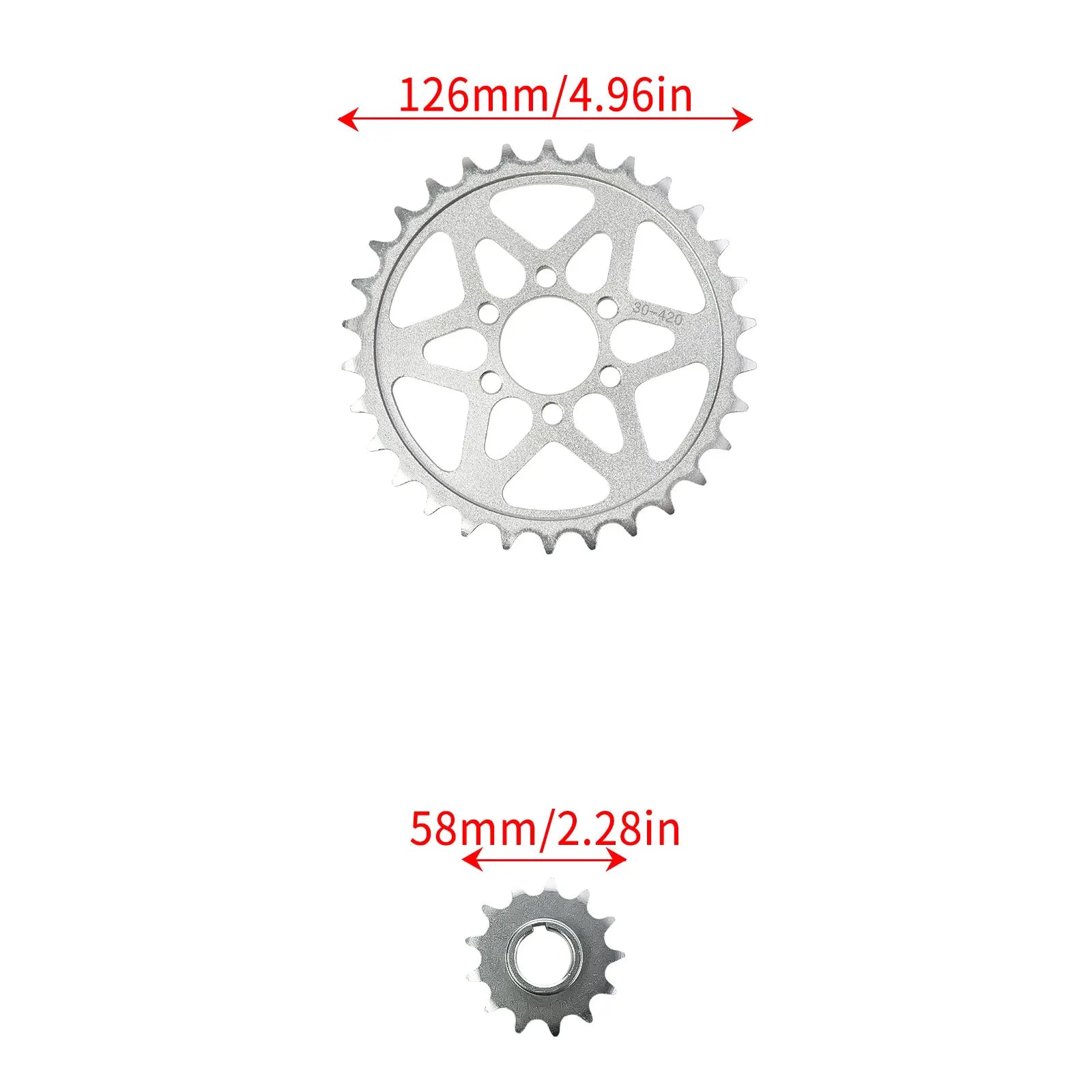 First-level Transmission Chain Gear Set for SURRON Light Bee X Segway X260 X160 Primary Drive Sprocket Set Motorcycles E-bikes