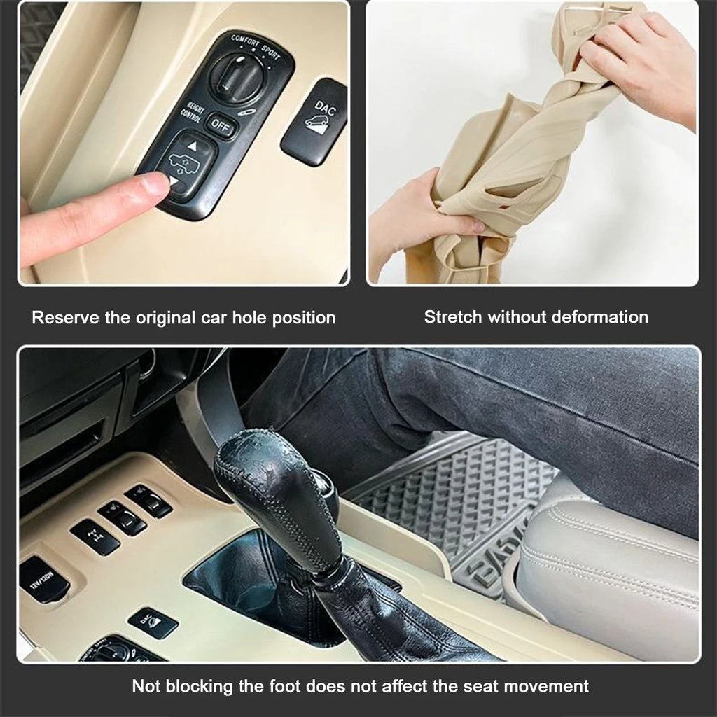 For 2003-2009 Prado LC120, Center Console Silicone Storage Mat, Expand Storage Space, Car Interior Modification Accessories