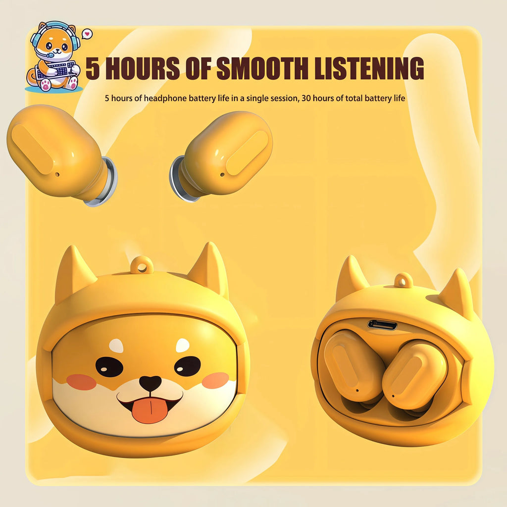 YEEMIX T01 New Gaming Earbuds Wireless Rotating Flip Design Headphone Hifi Stereo In-Ear Touch Control Headset for Xiaomi