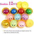 2026 Glitter Glow Dumpling Squishy Stress Balls Colorful Fidget Sensory Toy Stress Relief Stretchy Desk Toy for Kids Adults