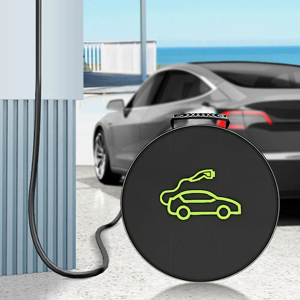 Portable Waterproof EV Charging Cable Storage Bag, Fire Resistant Organizer for Electric Car Jumper Wire Plug & Socket