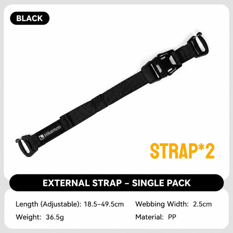 Ultralight 12L Waterproof Dyneema Expansion Pouch Multifunctional Top Lid External Storage Bag for Hiking Mountaineering Camping