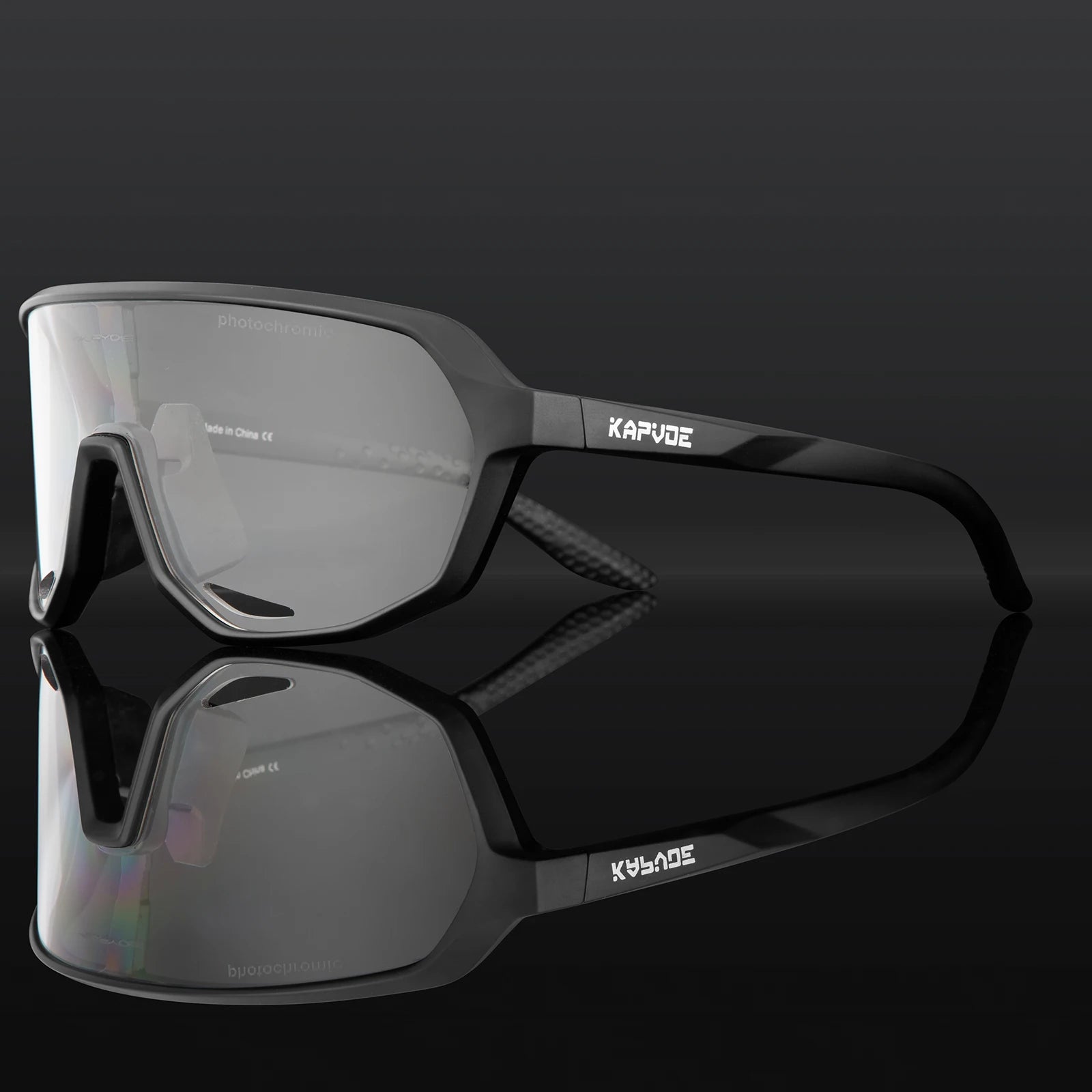 Photochromic Cycling Sunglasses Kapvoe Women Man Luxury Gold Glasses Driving Fishing Fashion Travel Golf Women Bike Goggles