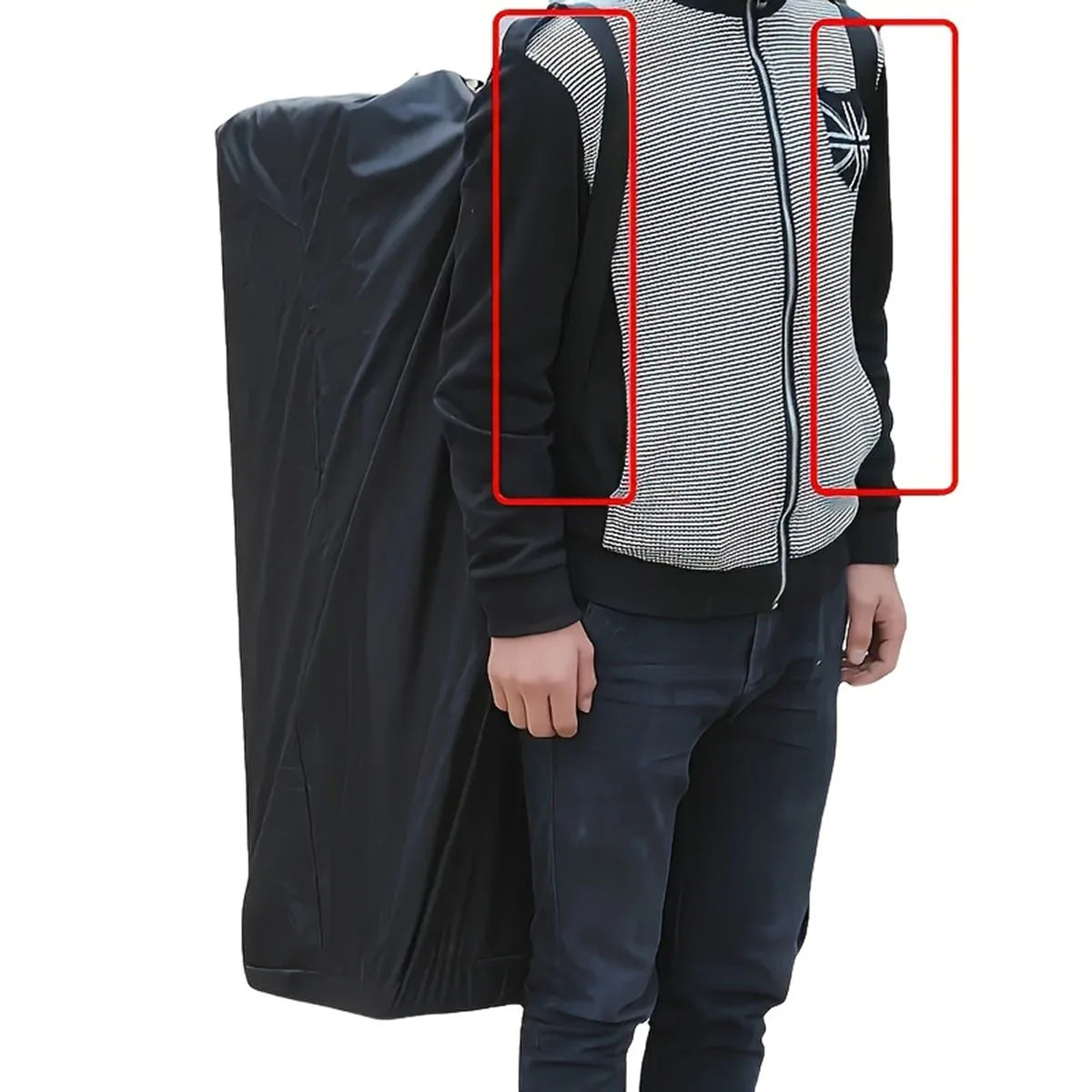 Extra-Large Baby Stroller Storage Bag - Durable Nylon Portable Travel Bag, Children's Clothing and Personal Items Storage Bag
