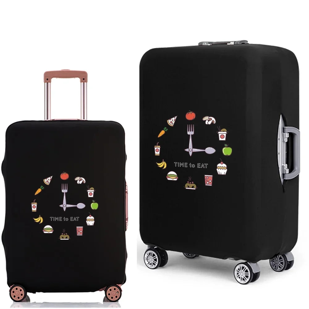 Thicker Travel Luggage Protective Cover Print Portable Suitcase Cover Elastic Dust Cases for 18-28 Inch Travel Accessories