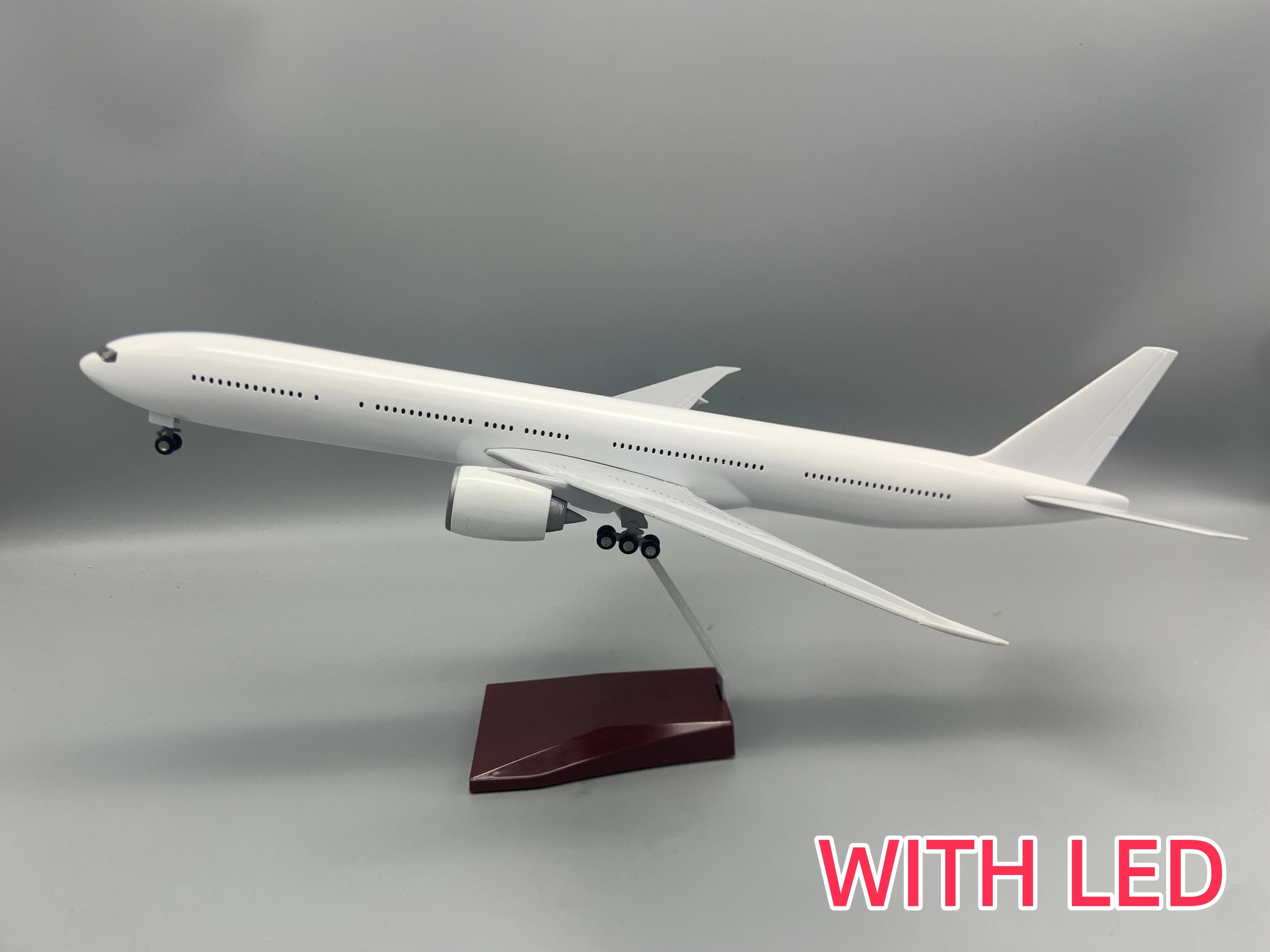 47CM Blank White DIY Airplane Model Kit for Handcraft & Collection B747/777/787/737/AN225/A330/320/C919 Unassembled Plane