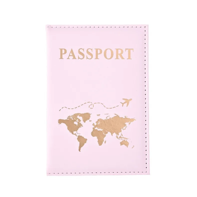 Slim Passport Holder Cove Map PU Passport Holder Travel Essential Cruise Must Have Passport Holders Portable for All Country