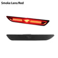 2Pcs Car Rear Red Sidemarker Lamps for Ford Mustang 2015 2016 2017 2018 2019 2020 2021 2022 LED Fender Side Marker Lights