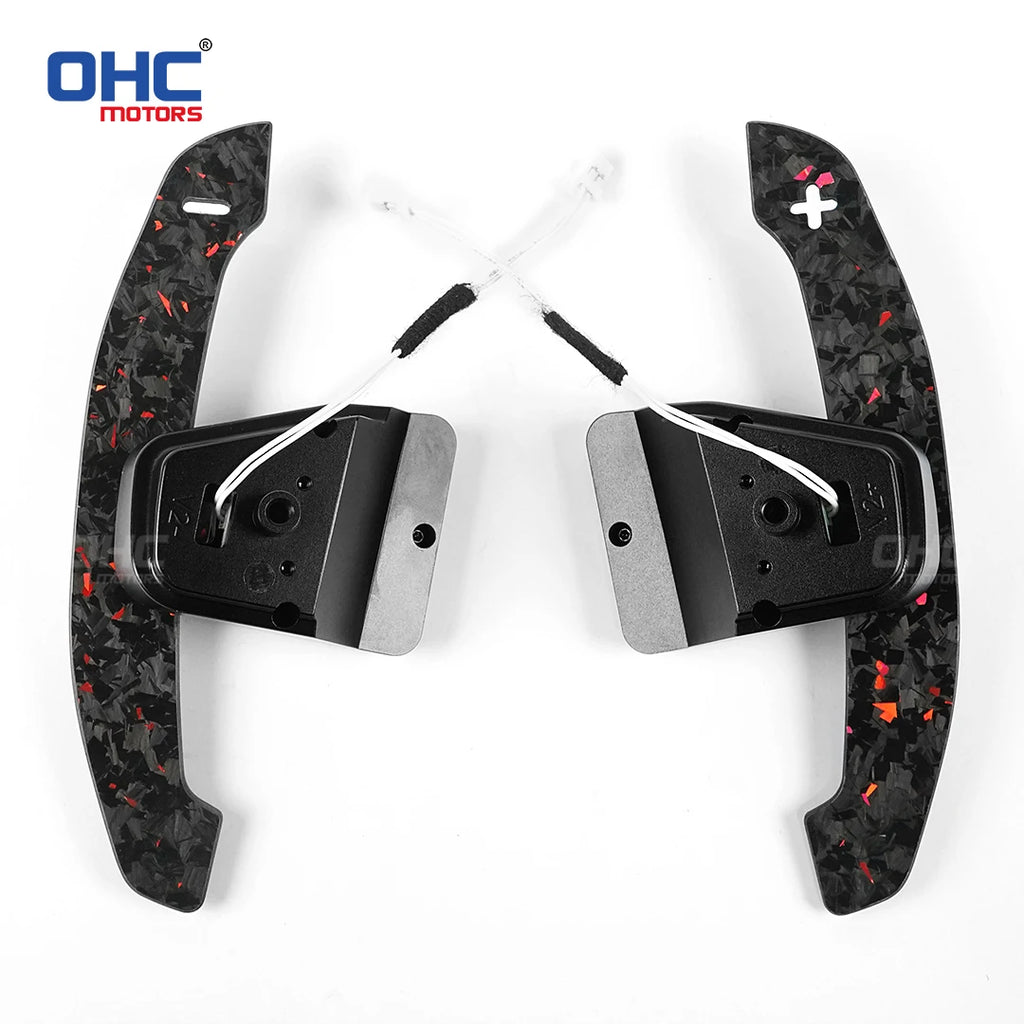 OHC Carbon Fiber Magnetic Paddle Shifters For Volkswagen VW Golf 8 MK8 GTI R R line 2021 2022 2023 2024 2025