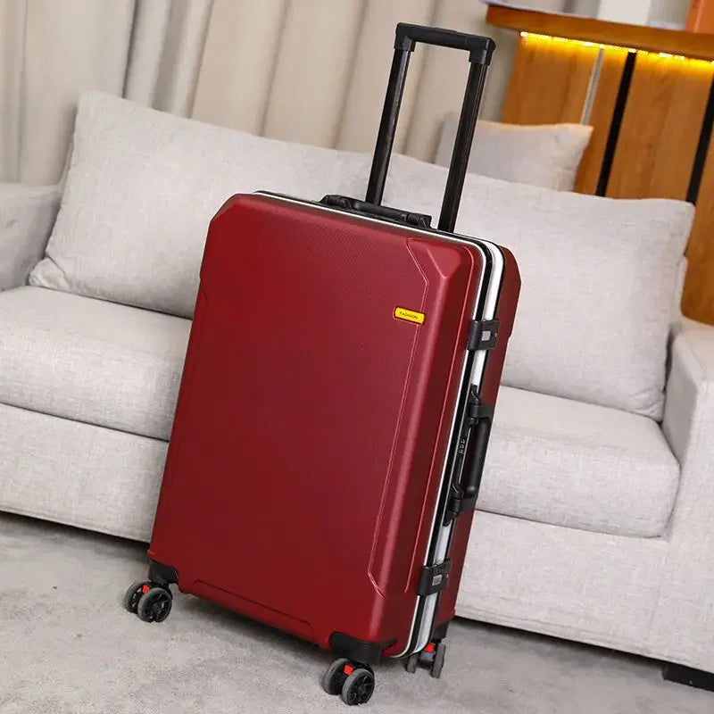 New passwords Travel Luggage Rolling Wheels Travel suitcases Universal silent wheel large size Business Trolley luggage valises