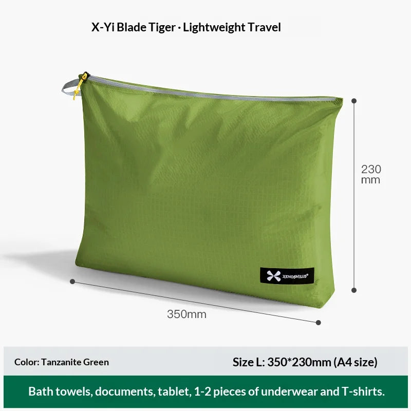 Ultra Light Travel Outdoor Storage Bag, Portable ID Storage Bag, Toileting Card Bag, Sub Packaging Miscellaneous Bag Stuff Sack