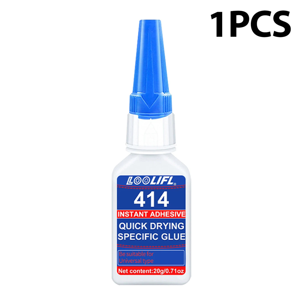 20ml 414 Super Glue Instant Strong Multi-Purpose Adhesive for Jewelry Repair DIY Craft Making Fast Drying