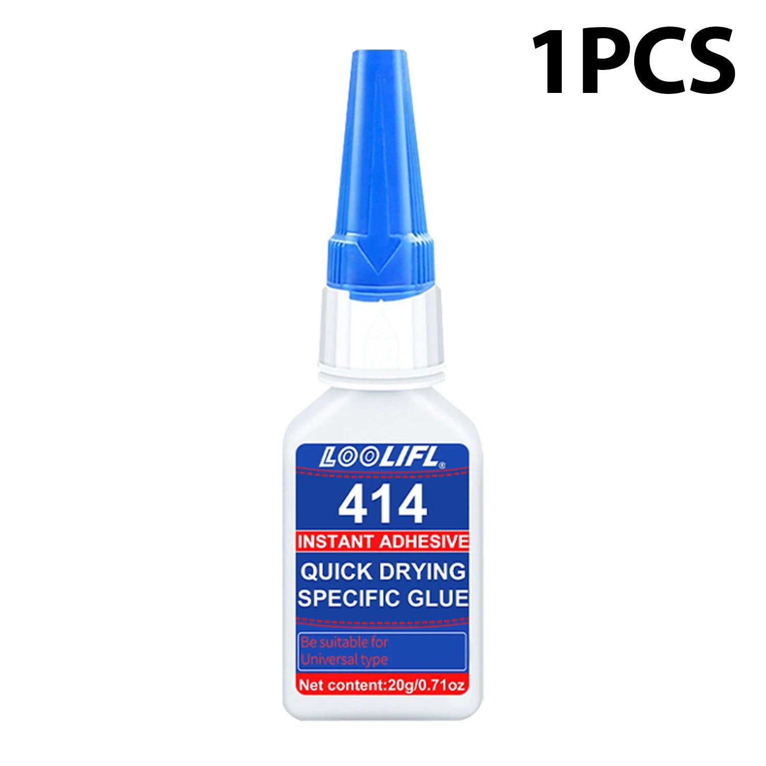 20ml 414 Super Glue Instant Strong Multi-Purpose Adhesive for Jewelry Repair DIY Craft Making Fast Drying