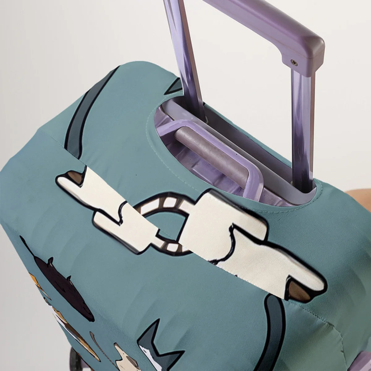 Luggage Cover Protector Elastic Waterproof Dustproof For 18-32 Inch Suitcase Travel Accessories