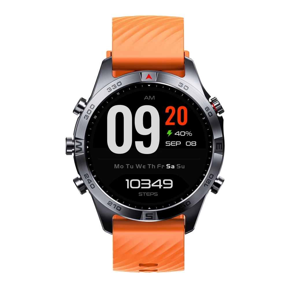 SUNROAD GPS Sports Watch Outdoor Glonass Map Navigation Tracker Altimeter Compass Heart Rate Monitor 50M Waterproof Wristwatch