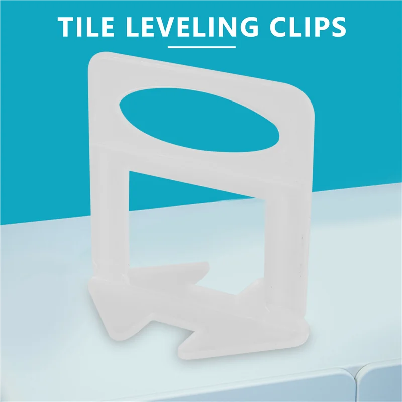【A08I】Tile Leveling System Clips 2Mm -400 Pcs DIY Tiles Leveler Spacers For Professional Tile And Stone Installation