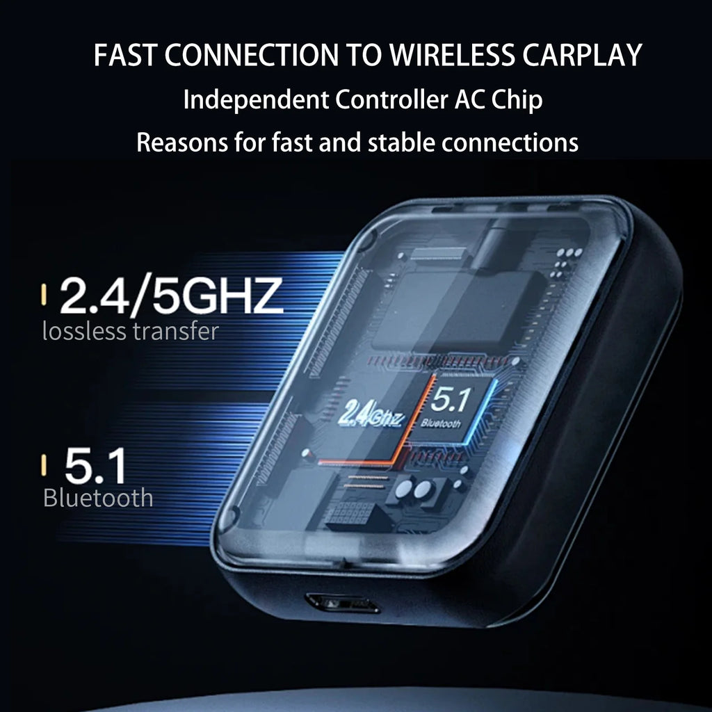 Carbitlink to Wireless CarPlay Car Navigation Plug & Play Car Carbit link For Baic X55 Geely Jetour Changan Chery DongFeng