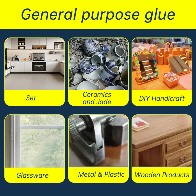 Universal Oily Original Glue Multi-functional Shoe Repair Adhesive Strong Sticky Wood Plastic Specialized Glue 1/3/5/10pcs