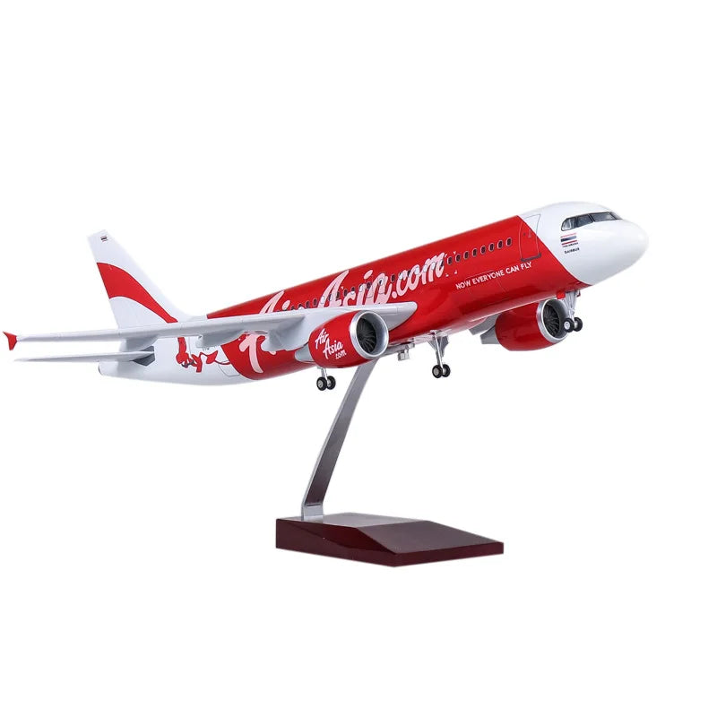 47cm Model Airplanes A320NEO Series 1/80 Scale Aircraft Resin Toy Planes Aviation Miniature Souvenir Plane Toy Christmas Gifts