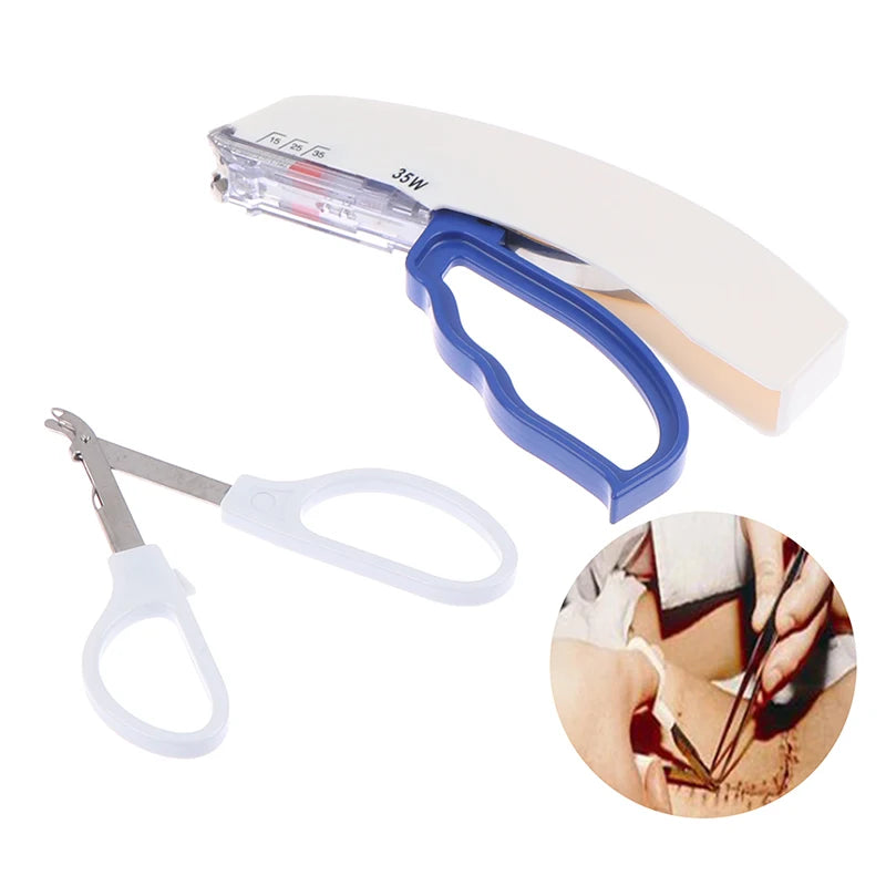 1Pcs Skin Stapling Stitching Device Surgery Surgical Clipper Stapler Needle Remover