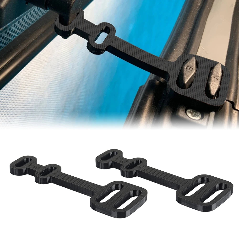 1/2pcs Caravan Window Ventilation Limiter For Motorhome Window Ventilation Stay For PolyPlastic Windows Limiter RV Accessorie