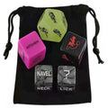 Glow in Dark Sexy Dice Set - 6Pcs Adult Couple Game for Romantic Nights, Foreplay Position Dice, Fun Love Toys for Couples Party