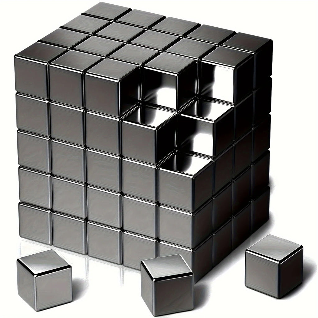 Square Magnets, Great Pull Force, Perfect for Fridge, Garage, Kitchen, Science, Craft, Office, Easter Decor.