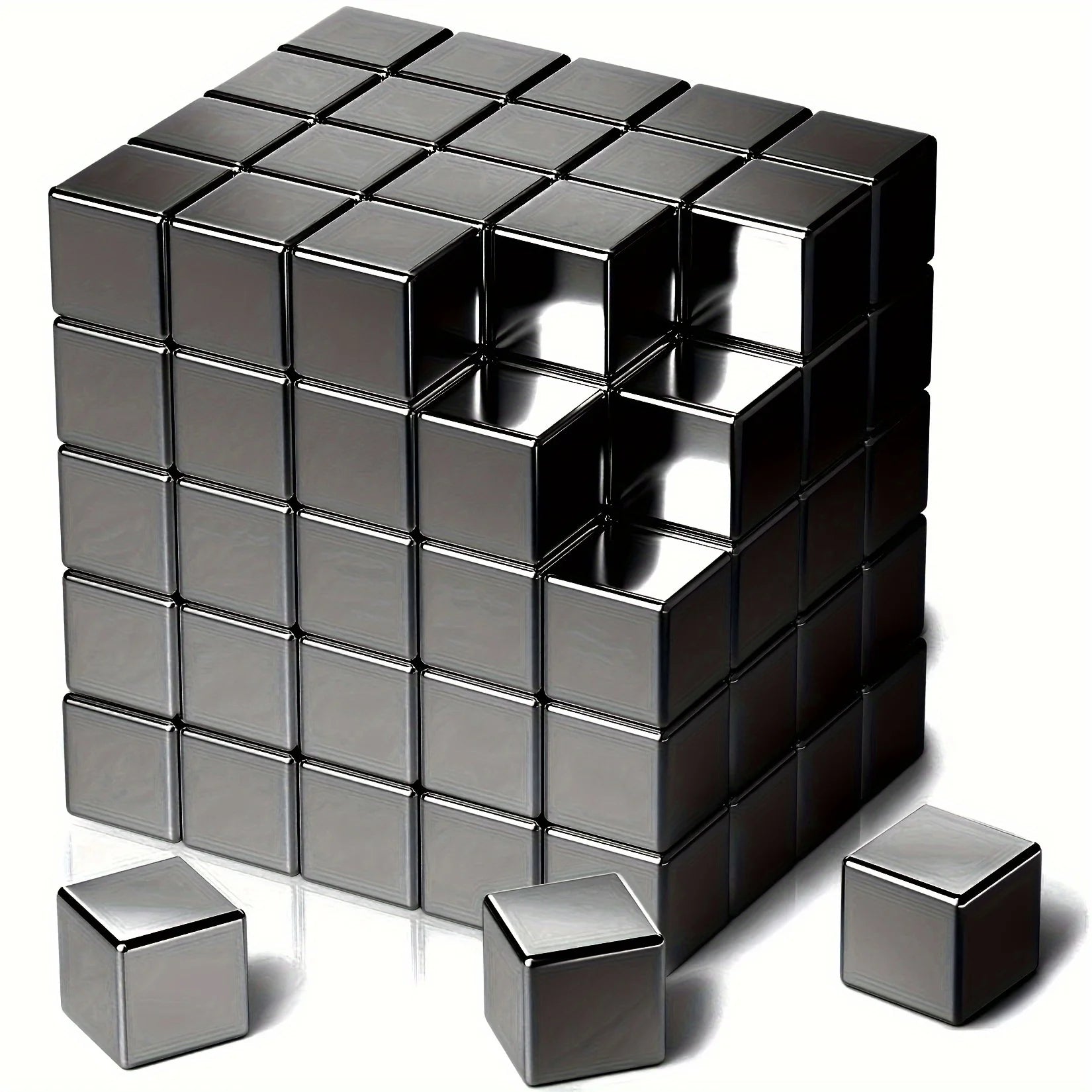 Square Magnets, Great Pull Force, Perfect for Fridge, Garage, Kitchen, Science, Craft, Office, Easter Decor.
