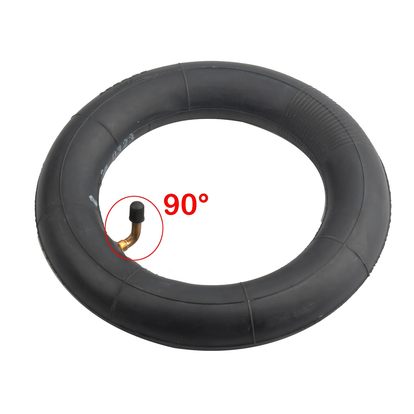 10X2.50 Inner Tube 10x2.5 Camera with Bent Valve 45 90 Degree for 10 Inch Baby Stroller Pram Scooter Electric Scooter Skateboard