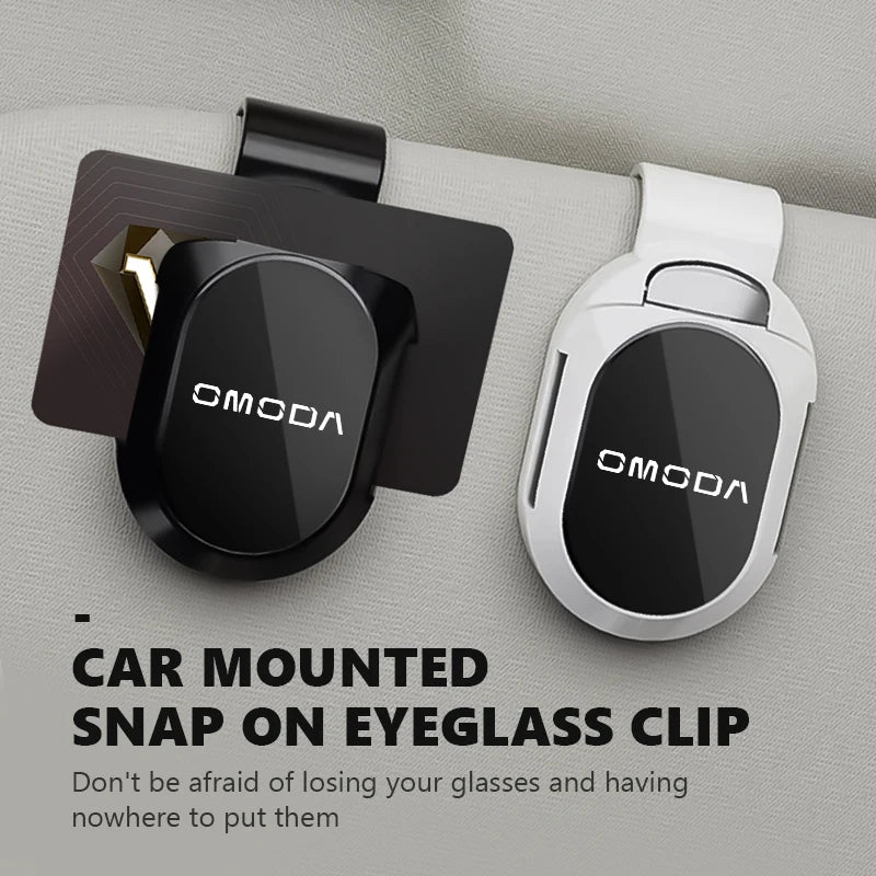 Universal Car Sunshade Sunglasses Storage ID Card Glasses Clip For Chery Omoda 5 C5 E5 C9 9 EV PHEV 2025