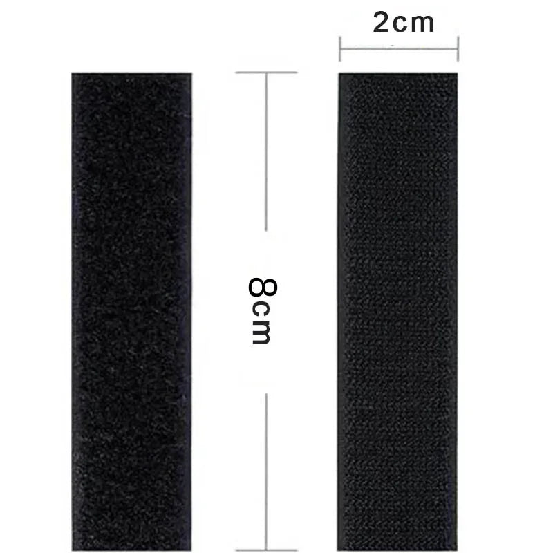 Strong Self-Adhesive Hook and Loop Fastener Tape Rectangle Nylon Sticker Adhesive Tape With Strong Glue For DIY Craft