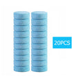 20/40/60Pcs Solid Cleaner Multifunctional Effervescent Tablets Mini for Car Washing Maintenance for Glass Toilet Window Cleaning