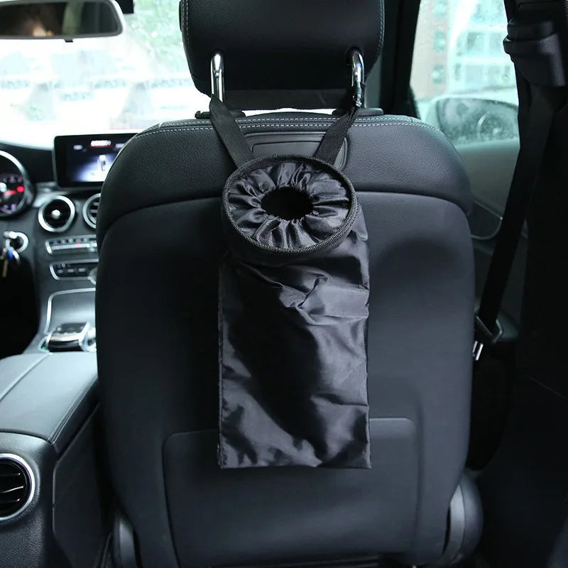 Universal Car Garbage Bag Back Seat Headrest Litter Trash Garbage Can Container Oxford Cloth Car Waste Bins Cleaning Tools