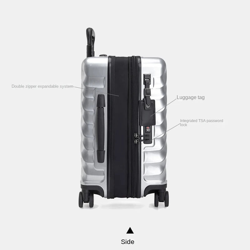20 inch Travel Suitcases Expandable PC Trolley Case With wheels Rolling Luggage Business Boarding Laptop Bag Carry on luggage