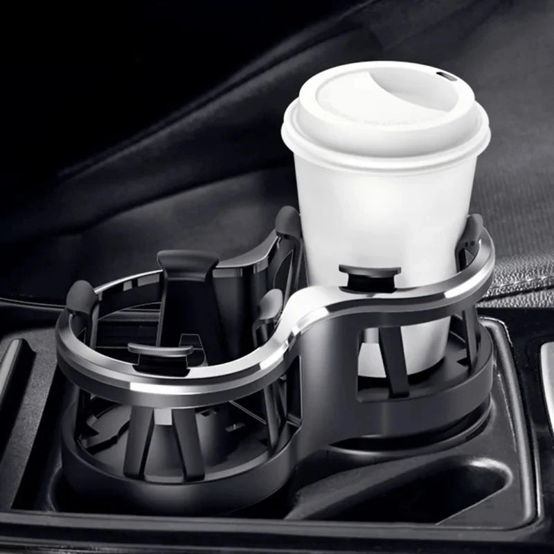 Two-hole Car Cup Holder 2026 Multifunctional Car Drink Holder Auto Instrument Panel Mount Beverage Stand For Water Cup Coke Bott