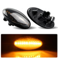 2PCS LED Side Marker Turn Signal Lights Canbus For Citroen C2 03-10 C3 02-up C4 Cactus 14-20 C5 01-08 C6 05-12 C-Crosser 07-