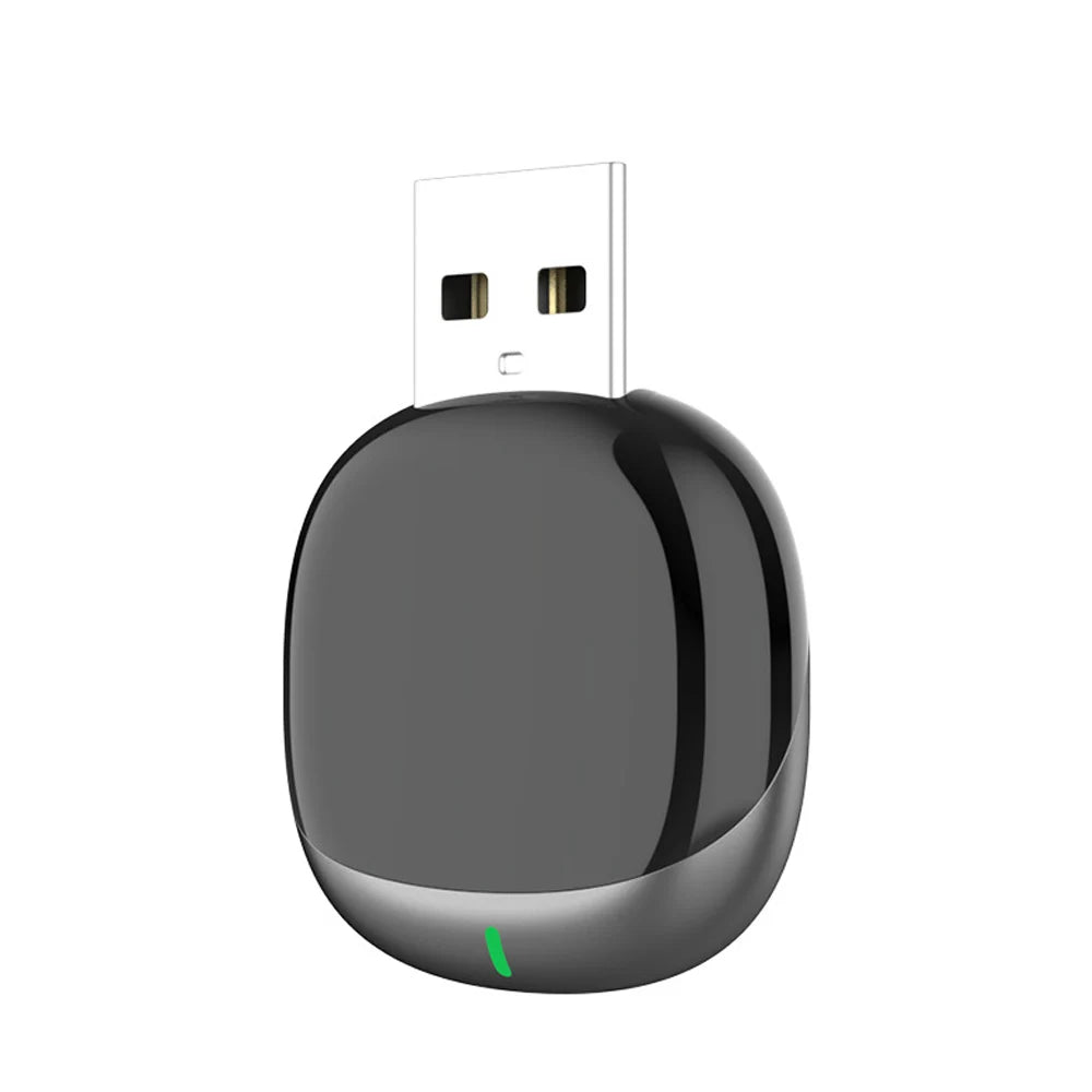 2026 Upgraded 2-in-1 Wireless CarPlay Adapter USB to Type-C Metal Mini Dongle Convert Wired to Wireless CarPlay Plug & Play Auto