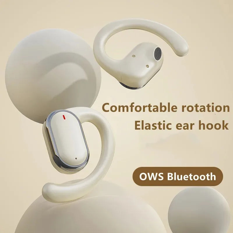 X91 X93 New Wireless Bluetooth Earphones with High Sound Quality Long Battery Life and Hanging Ear Digital Display Screen