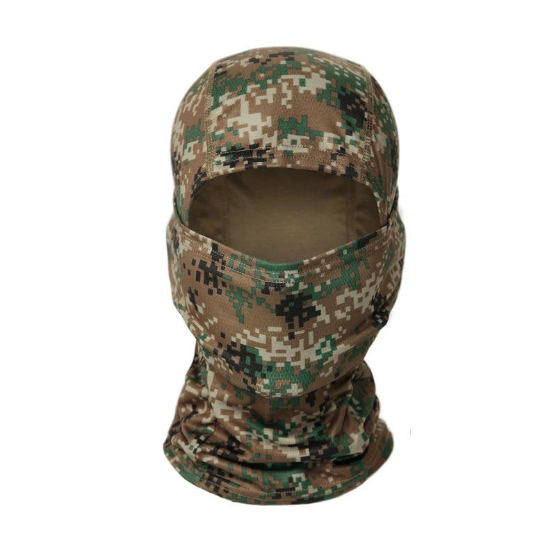 1pc/5pcs Stretchy Breathable Balaclava Cap Unisex Bicycle Motorcycle Helmet Inner Cap Outdoors Hiking Hunting Ski Mask Scarf