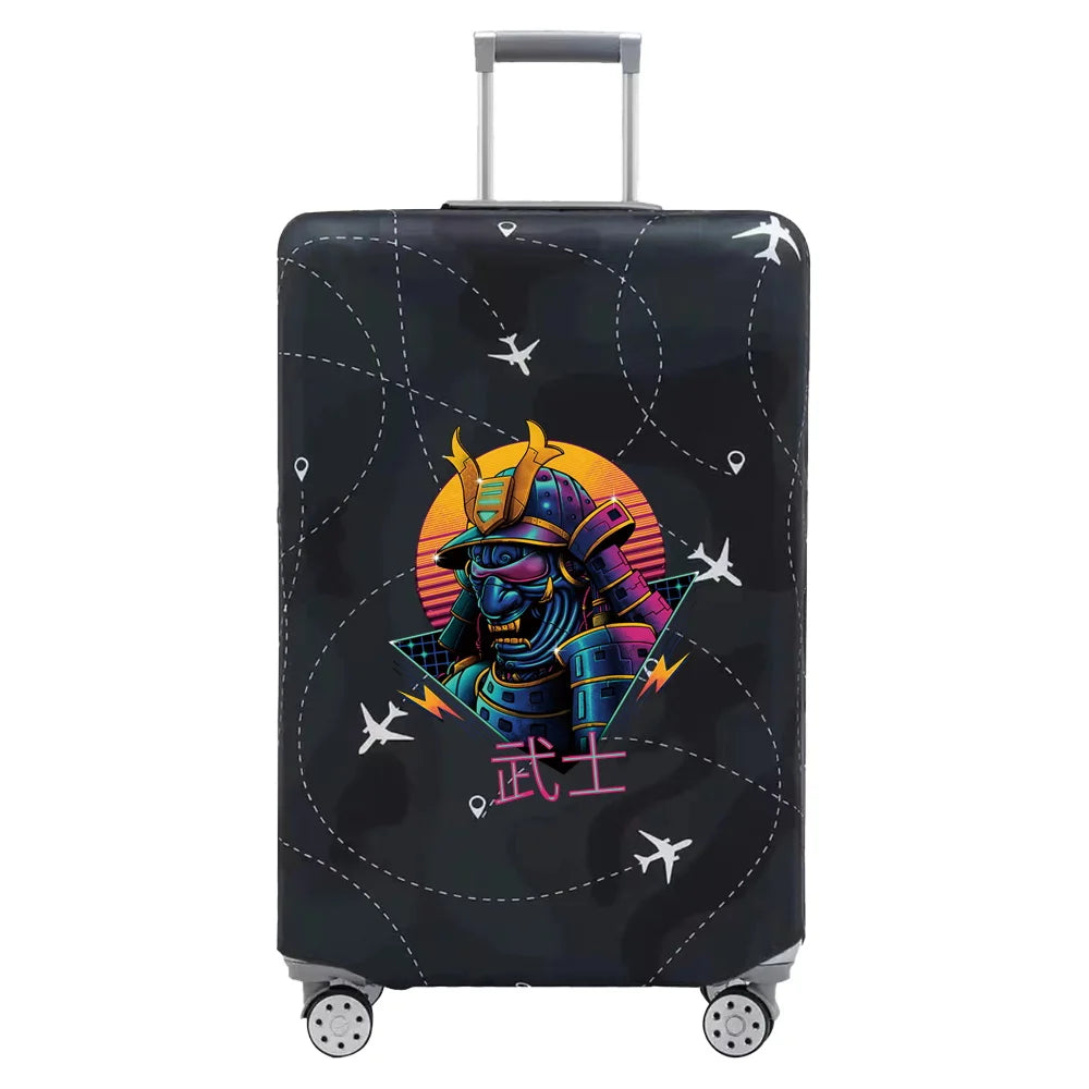 Baggage Covers Travel Luggage Protective Cover Stretch Dust Suitcase Covers Cartoon Print Series for18-32inch Travel Accessories