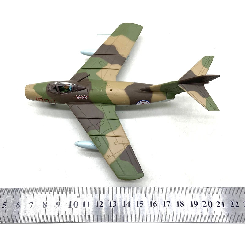 JASON TUTU Diecast Metal 1/72 Scale Mikoyan MiG-15 Supersonic Jet Fighter Military Model Airplane Collect Gift