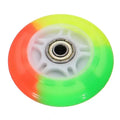 Mute Wheel Night PU+metal Parts Toy 1pc Accessories Bearing Car Flashing For Scooter Mini 80mm High Quality New