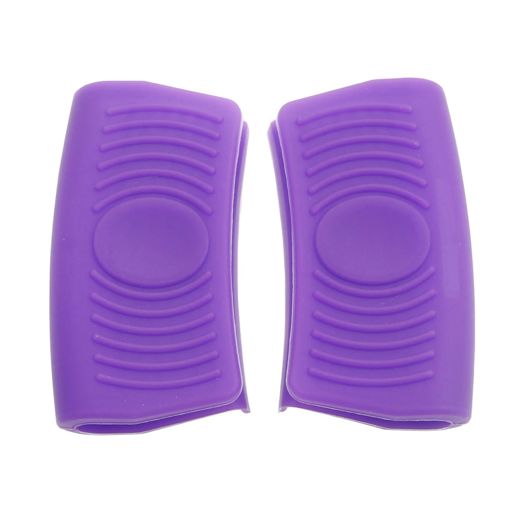 JCD 1Pair Silicone Insulated Pot Ear Clips Grip Silicone Pot Holder Sleeve Pot Glove Pan Handle Cover Grip Kitchen Tools