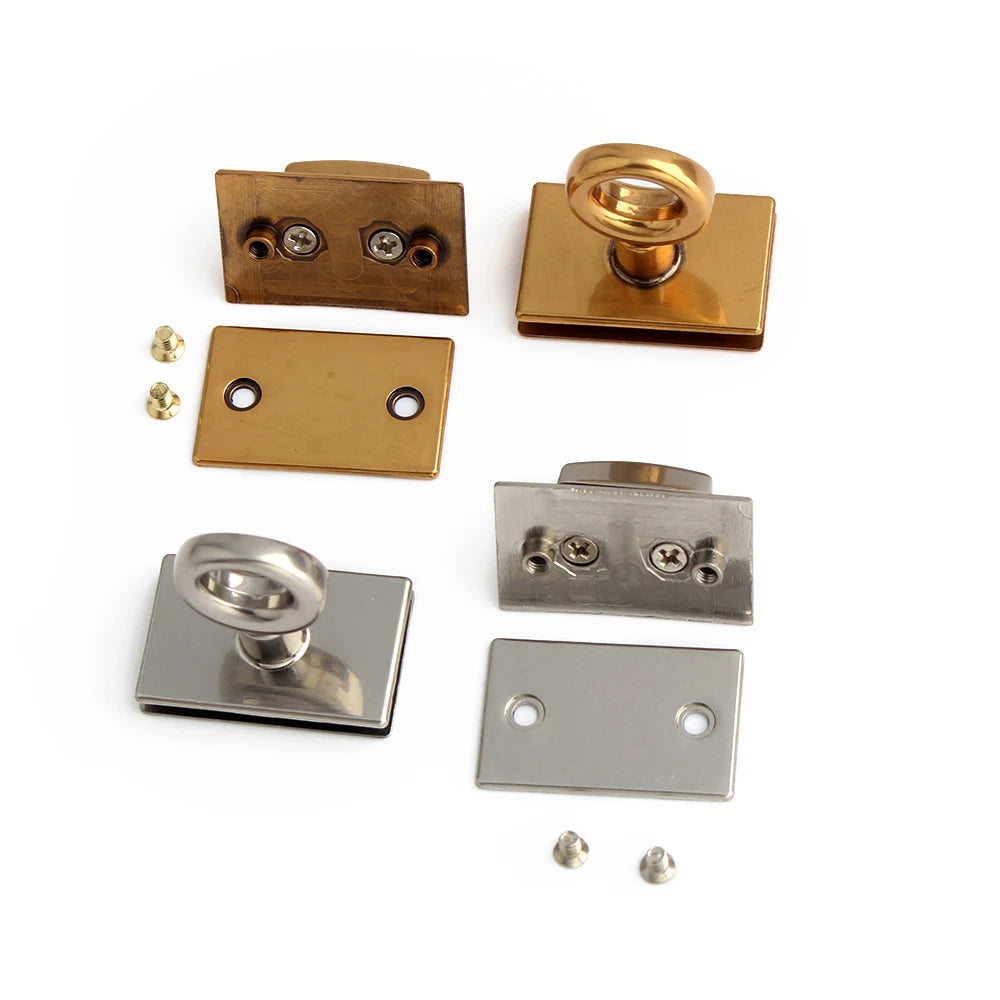 1/3/5/10Sets Fashion Metal Bag Lock Clasps Women Tote Bags Making Supplies Bag Accessories Sets For Handbag DIY Hardware Kits