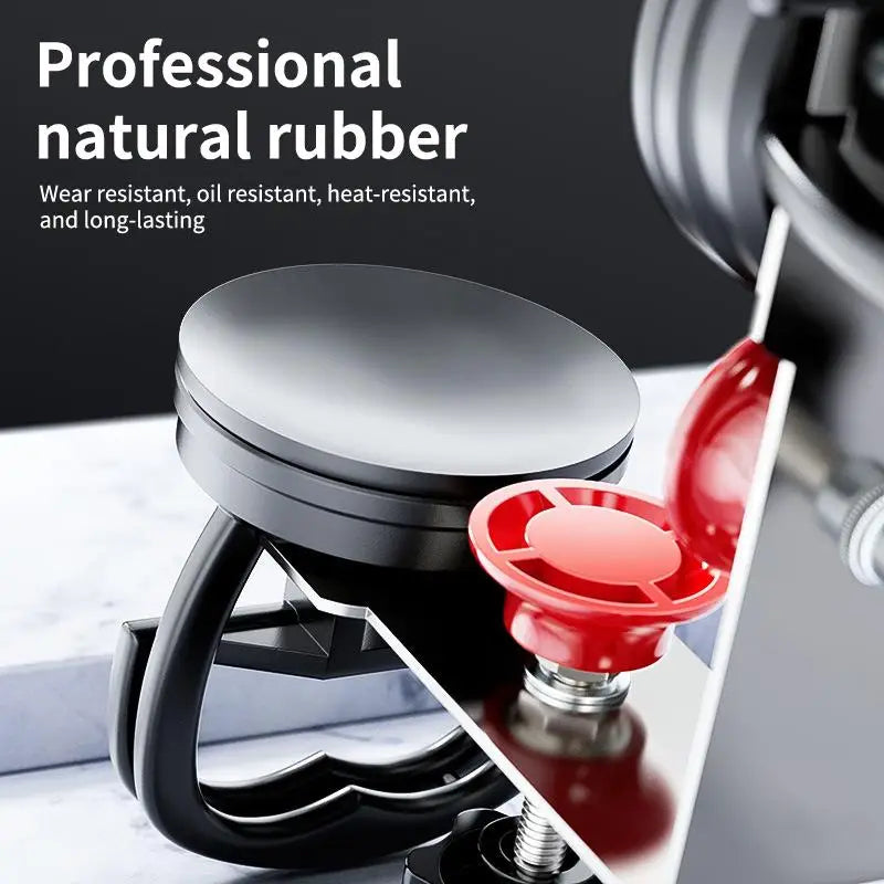 SU 1pcs 90° Tile Right Angle Suction Cup Clamp Heavy-Duty Stainless Steel Tool for Glass/Tile Corner Bonding & Leveling