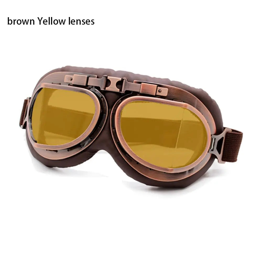 Eye Protection Snowboard Vintage Sunglasses Cruiser Scooter Pilot Retro Goggles Motorcycle Glasses Eye Protection