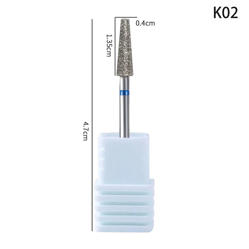Hot Sale New Nail Drill Bit Mill Cutter All For Manicure Machine Bit Tools Accessories Cuticle Clean For Removing Nail Gel
