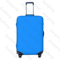 Solid color printing DIY Travel Luggage Cover Elastic Suitcase Trolley Protector dust cover Suitcase Case For 18-32" Luggage