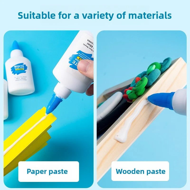 White LaTeX White Glue Handmade Special Woodworking Glue DIY Handmade Students Use Milk White Glue