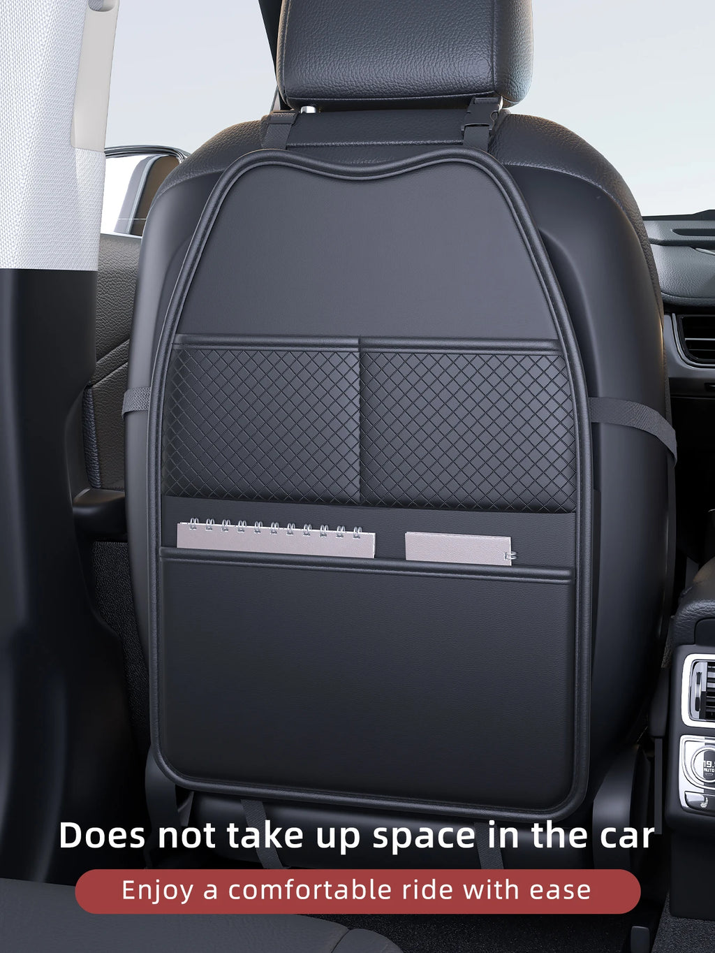 Practical multifunctional storage bag for car back, suitable for both regular and sport seats, high quality